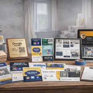 Ce kit contient tous les supports nécessaire à la récolte d'avis sur internet